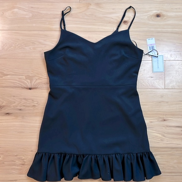 1. State Dresses & Skirts - NWT 1.State Black Fit and Flare Sweetheart Neck Dress | Size 10